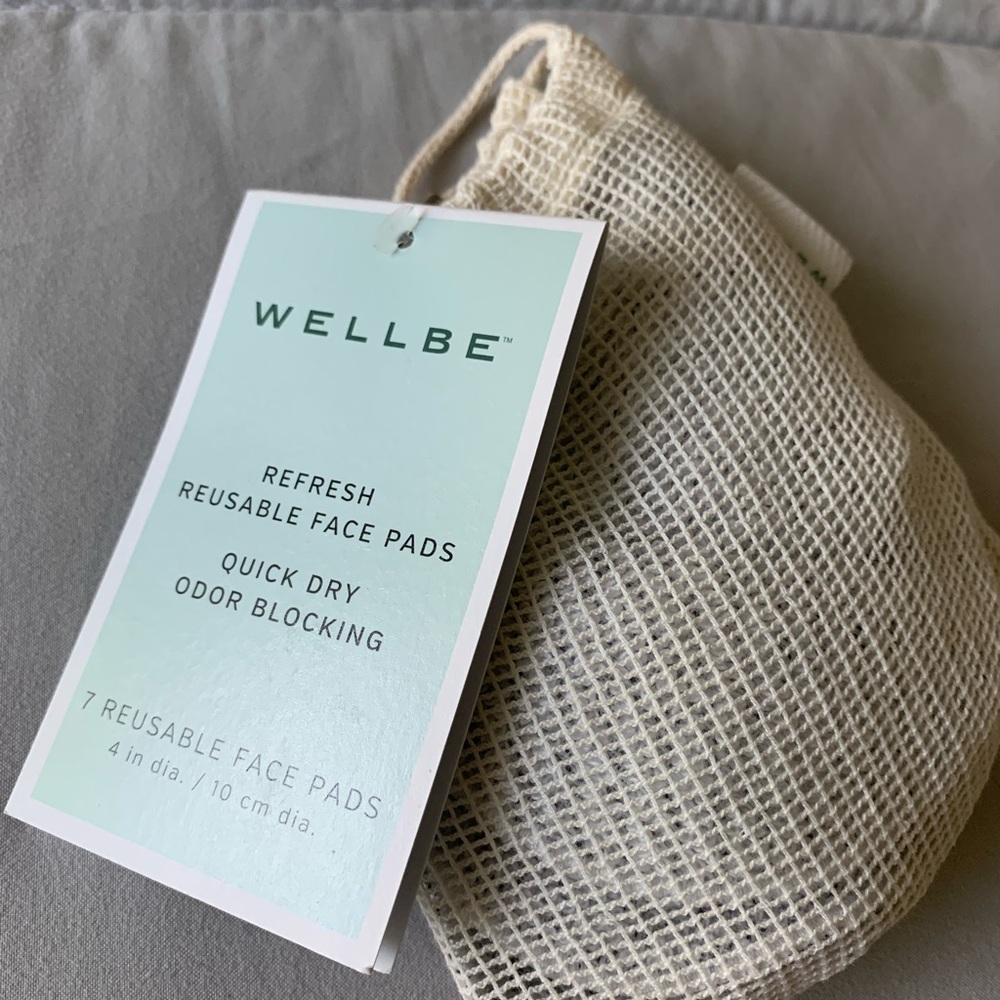 Wellbe reusable face pads